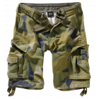 Shorts // Brandit Vintage Cargo Shorts swedish camo