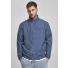 Men´s jacket // Urban classics Hidden Hood Pull Over Jacket vintageblue