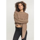 Women´s sweater // Urban Classics Ladies Wide Oversize Sweater taupe